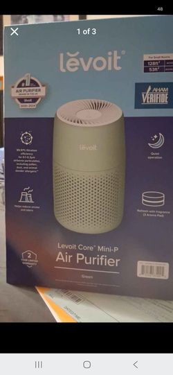 Air purifier and extra filter unopened