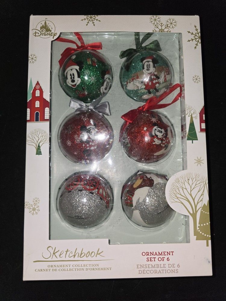 Disney Sketchbook Ornaments