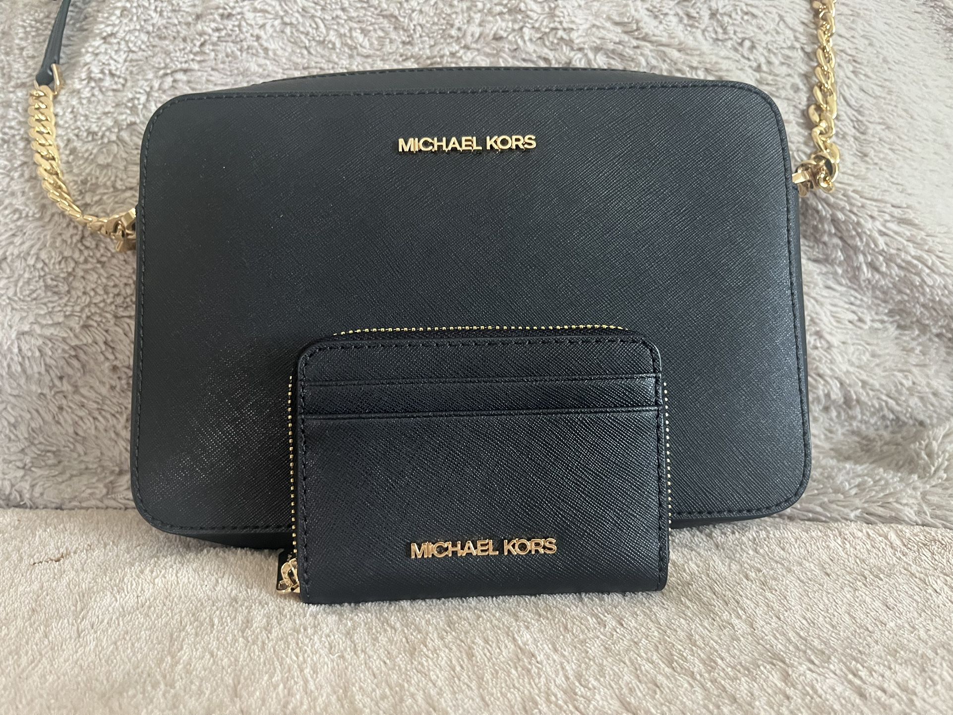 Michael Kors Crossbody Bag And Matching Wallet