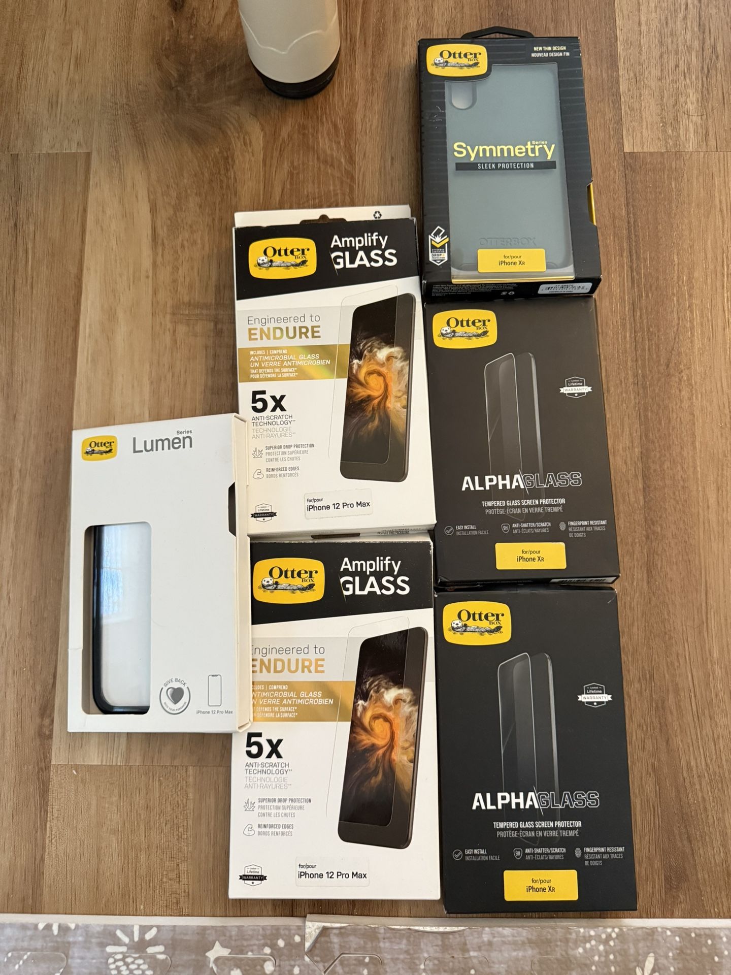 Mixed iPhone Cases And Glass Protectors