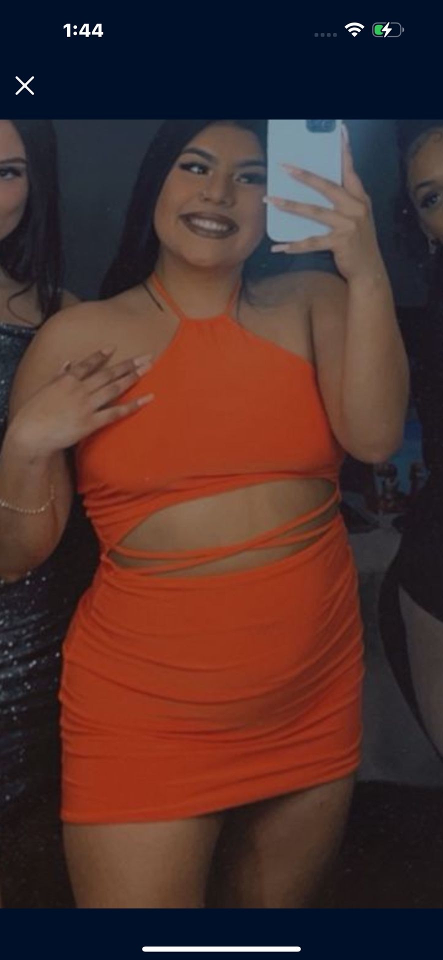 Orange Dress