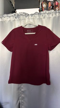 Women’s Burgundy Figs Scrub set
