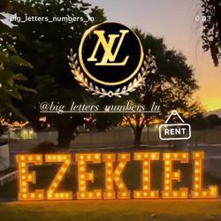 Marquee Letters & Numbers 