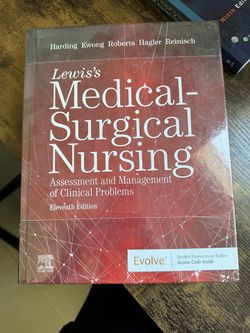 Medical Surgical Nursing Textbook