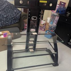 Glass TV Stand 