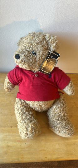 Ralph Lauren Polo Bear Stuffed Teddy Bear