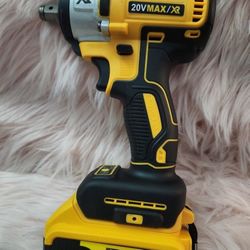 20v DeWalt Impact Wrench 1/2in And Bethany 6ah No Charger