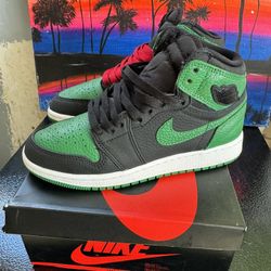 Size 4.5 - Jordan 1 Retro OG High Pine Green 2.0