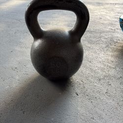 50lb Kettle Bell 
