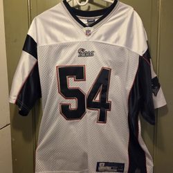 Vintage 07 Reebok Tedy Bruschi New England Patriot 