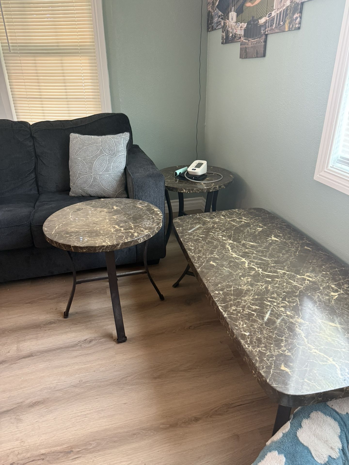 Coffee Table And End Tables 