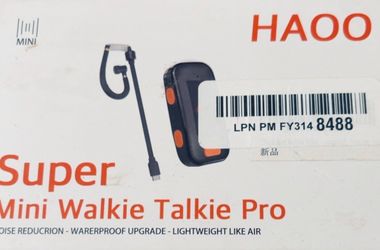 HAOO 610B Super Mini Walkie-Talkies Pro — 2-Pack