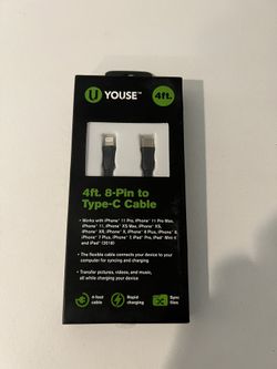 Brand New - Youse Usb-c To Lightning 4ft