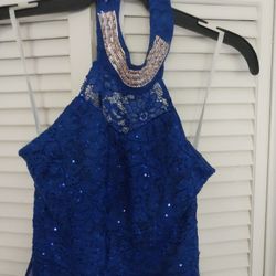 Royal Blue Dress