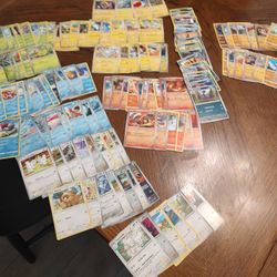 A Lot Of Pokemon Cards