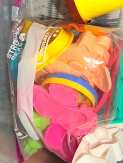 Play-Doh big lot with tools and accessories