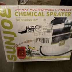 Sun Joe 24-Volt, 1-Gallon Chemical Sprayer Kit