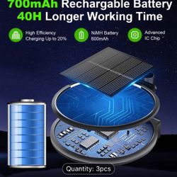 3 Pack, 9 Sunflower Solar Outdoor Garden Lights, Sunflower Solar Outdoor Lights, Outdoor Garden Decorative Solar Lights for Backyard, Patio, Patio, Su