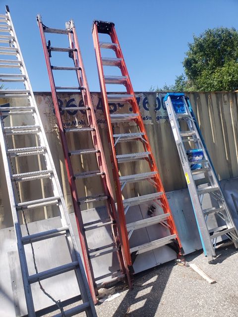 LADDER BLOWOUT SALE 8 FT WERNER ALUMINUM LADDER ONLY $49 NEW! MANY LADDERS AVAIL!!
