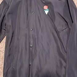 88 Brand Black Button Up Jacket