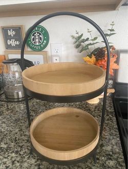 Perfect double tray for decor or display food items for the holidays