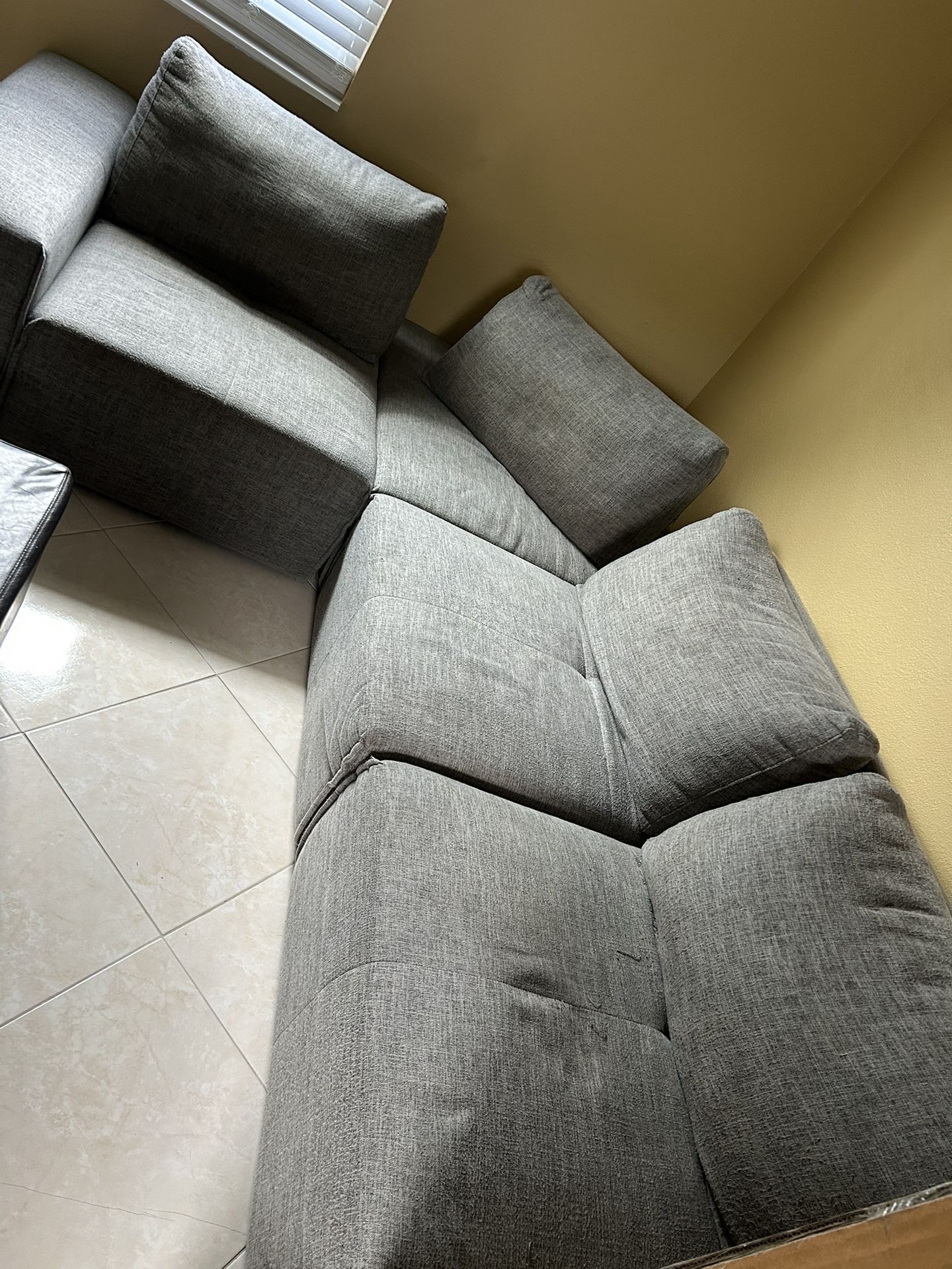 Gray Sectional Couch