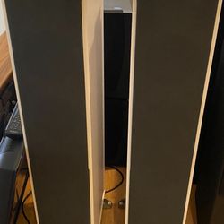 Polk Sig Elite ES60 white floorstanding speakers