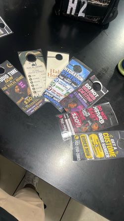 Custom Printed Door Hanger Cards