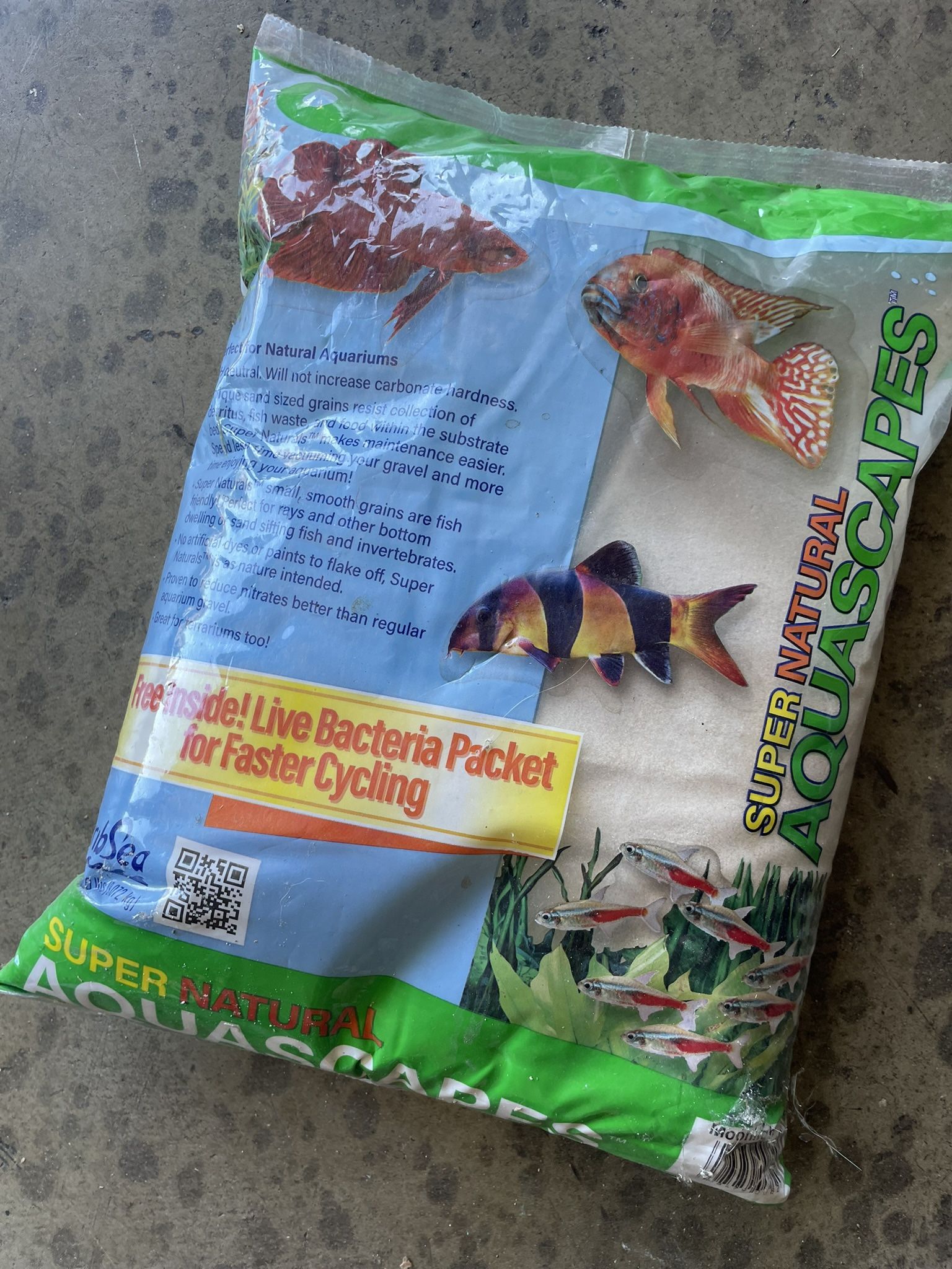 Live Aquarium Sand