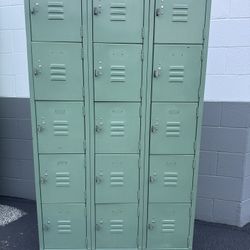 15 Door Metal Lockers