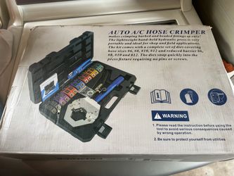 Auto A/C Hose Crimper Kit