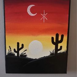 Arizona Desert Painting 