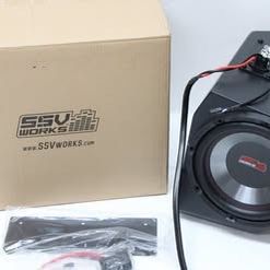 SSV Works Under Dash 10" Amplified hhSubwoofer 16-22 Polaris General