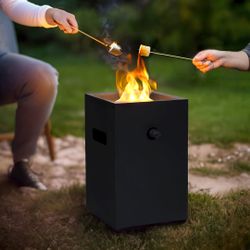 10" Outdoor Portable Fire Pit Grill and Stove for Patio or Travel