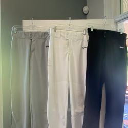 3 Pairs of Nike Baseball Pants Youth XL - All 3 Pairs for $50