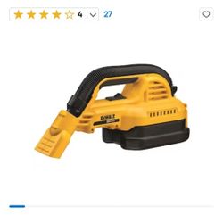 DEWALT 20-volt Max 0.5-Gallon 2-HP Cordless Wet/Dry Shop Vacuum Battery Not Included