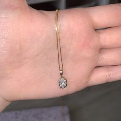 Genuine Diamond Necklace 