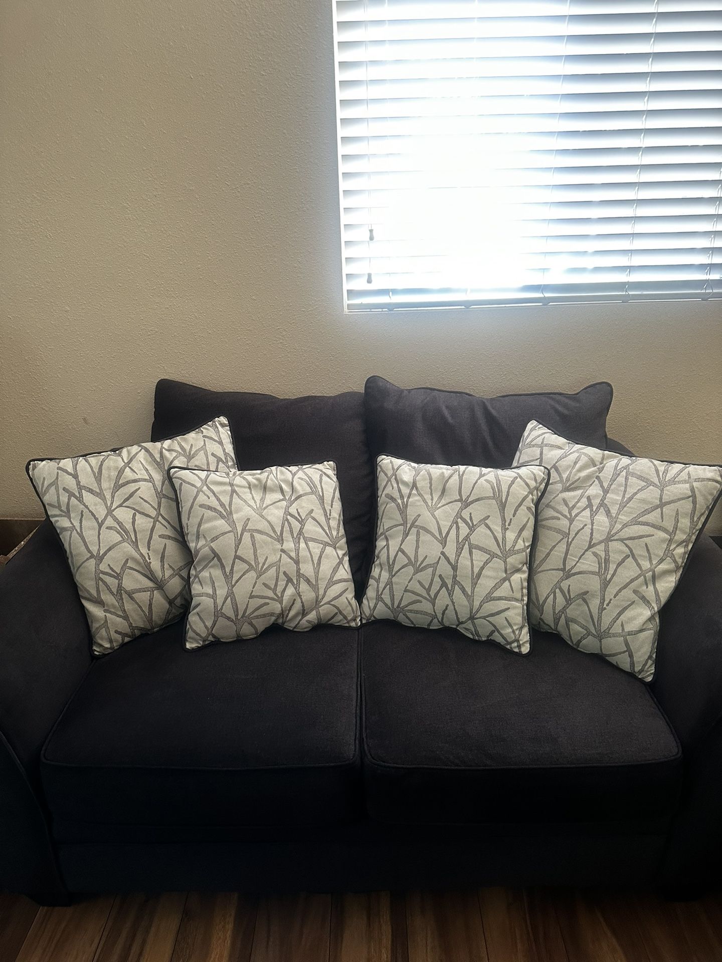 Grey Flannel Couch
