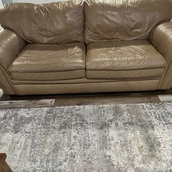 Lane All Leather Couch