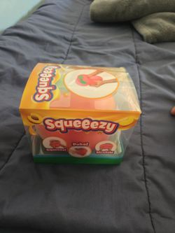 Brand new peach squishy