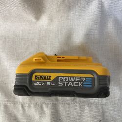 DeWalt Power Stack 5.0 Ah Battery
