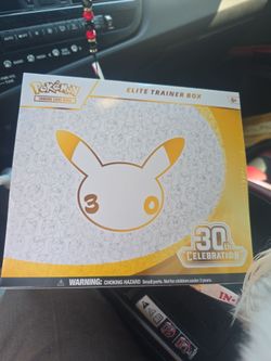 30th anniversary elite trainer box pokemon