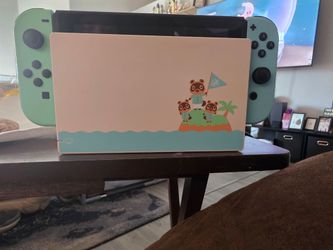 The special Nintendo Switch Animal Crossing: New Horizons Edition console