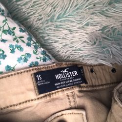 Free Size 1 Khaki Hollister Jeans