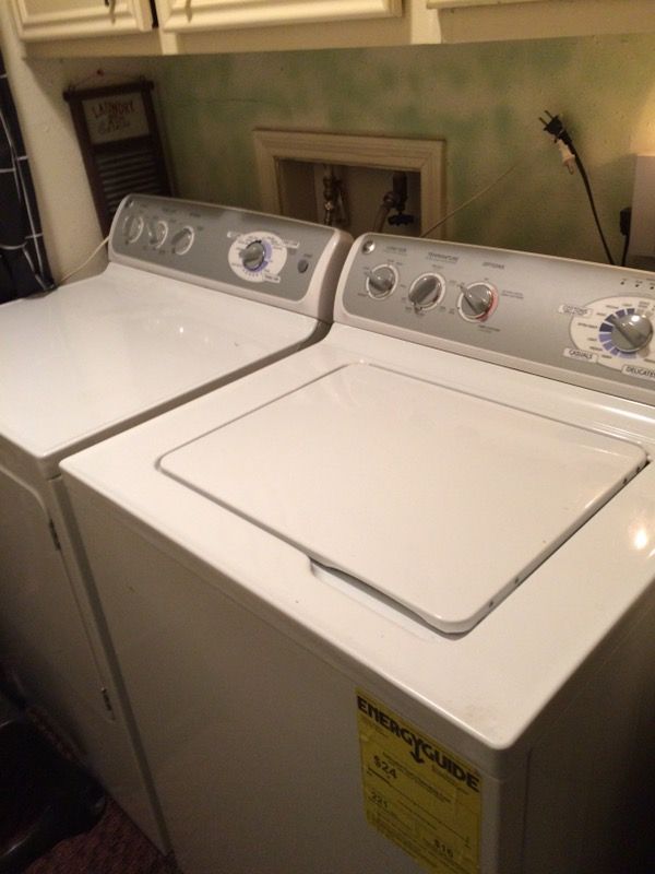 General Electric Washer & Dryer! Like NEW PRICE NEGOTIABLE!!