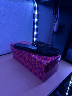 Tory Burch Black Miller Sandals