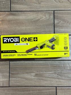 ryobi ONE+ 18V Cordless 1/2 in. x 18 in. Belt Sander (Tool Only)