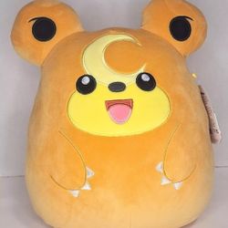 Original Squishmallows 10inch Pokemon Teddiursa Plush Toy