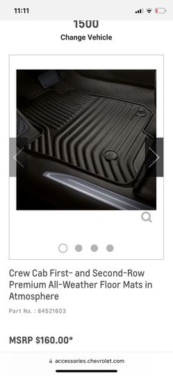 Chevy Silverado 1500 All Weather Mats