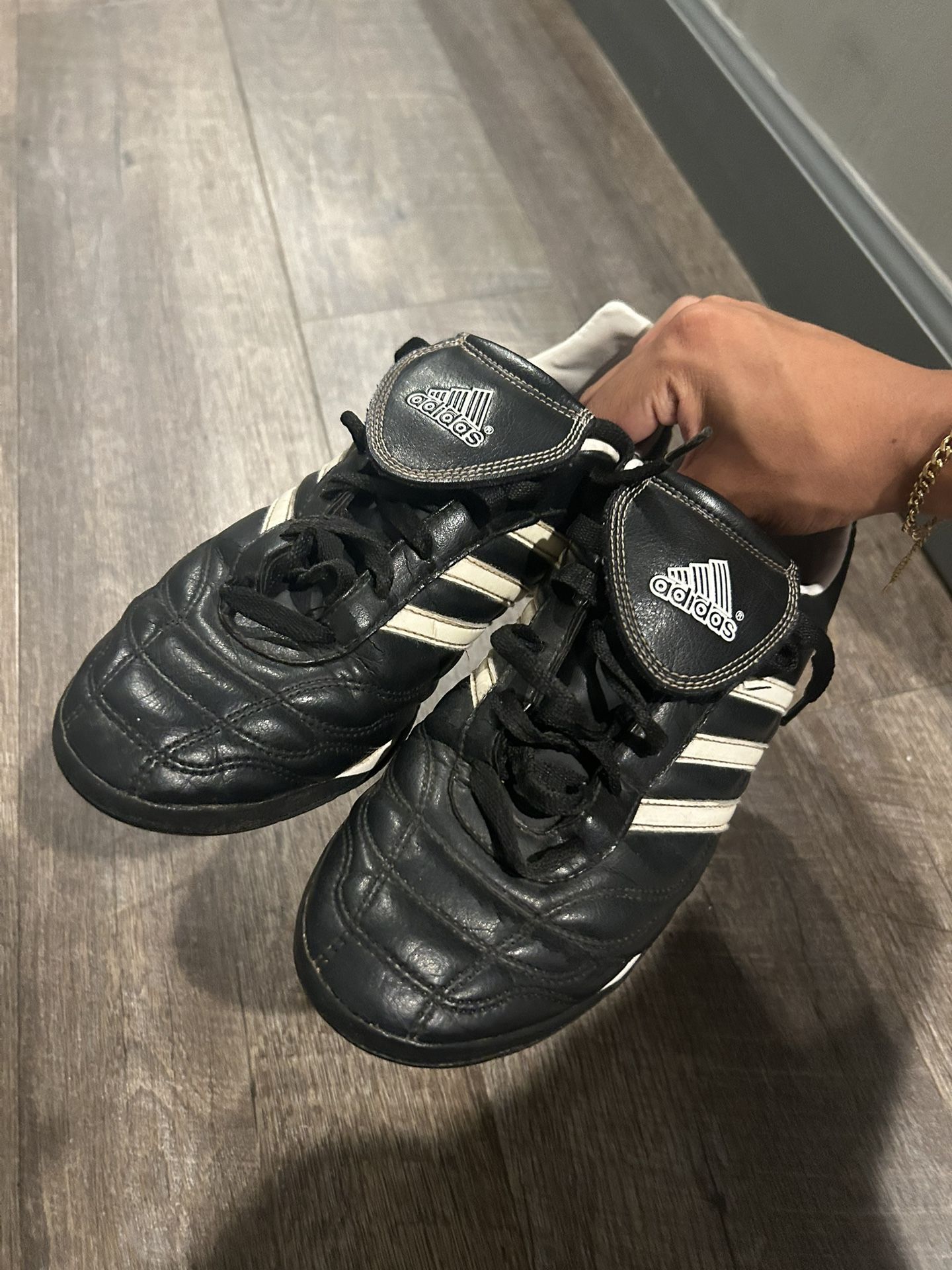Women Black Soccer Futsal Shoes